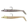 LEURRE SOUPLE ADAM'S LANCEEL 120MM - SILVER MINNOW+PEARL WHITE (2PCS)