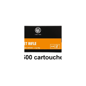 RWS .22LR TARGET RIFLE 2.6G 40GR BTE500