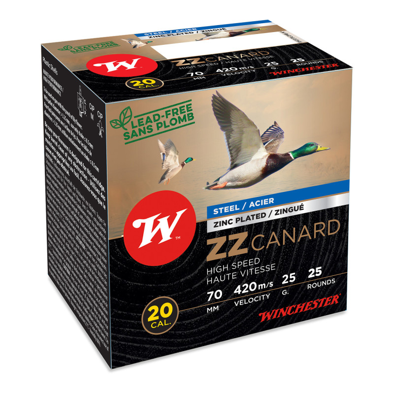 CARTOUCHES ZZ CANARD ACIER 20-70 PLOMB 5