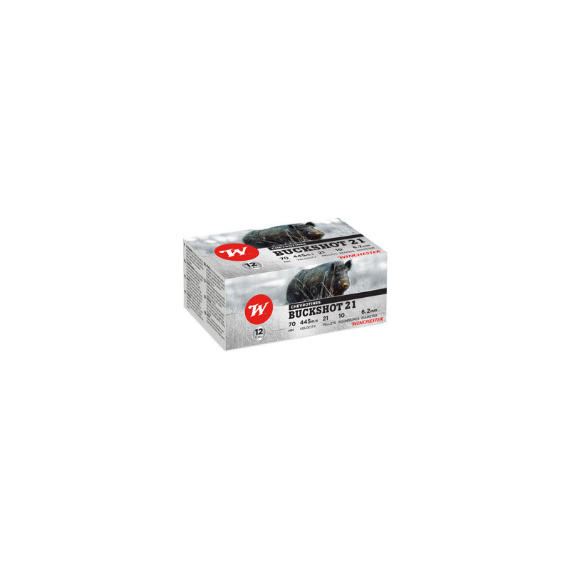 CARTOUCHES BUCKSHOT 12-70 21GRAINS