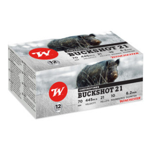 CARTOUCHES BUCKSHOT 12-70 21GRAINS