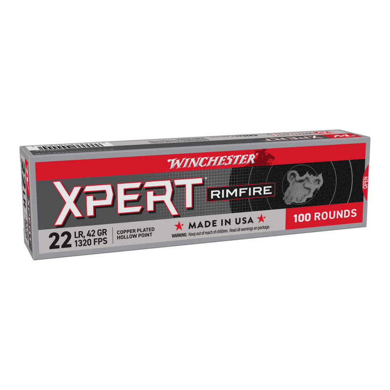 CARTOUCHES 22LR XPERT 42G CUIVRÉES