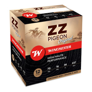 Winchester ZZ Calibre 12 36 grammes bourre à jupe