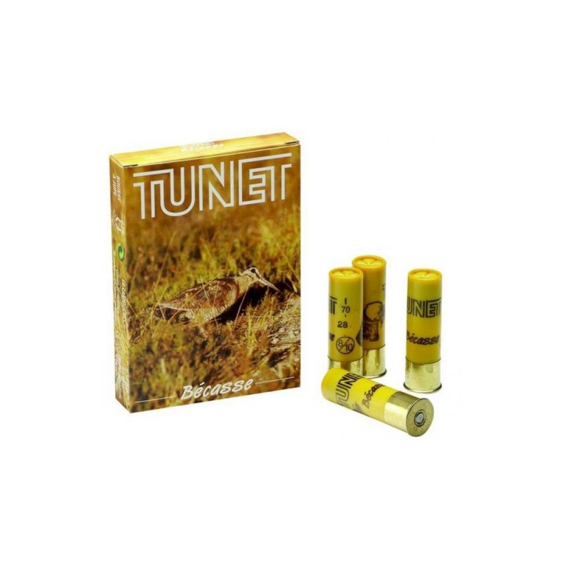 CARTOUCHES TUNET BECASSE CAL 20 28GR