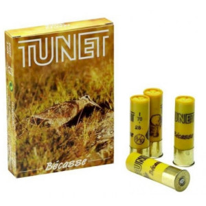 CARTOUCHES TUNET BECASSE CAL 20 28GR
