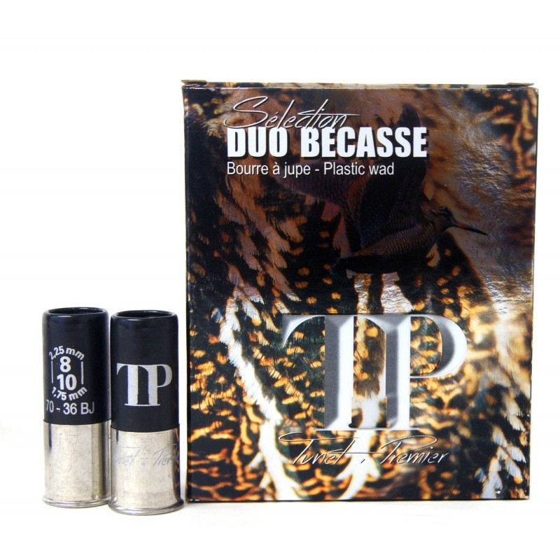 CARTOUCHE TUNET TP BECASSE 08/10 CAL12