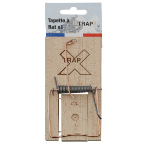 TAPETTE À RAT EN BOIS