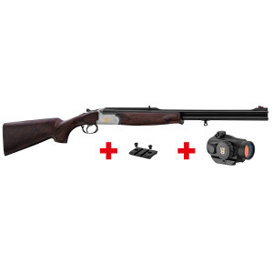 Pack Renato Baldi Express FX Wood + Point rouge .30R Blaser